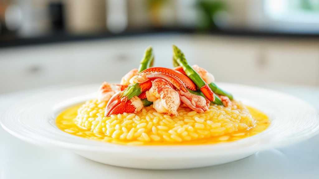 Asparagus and Lobster Risotto