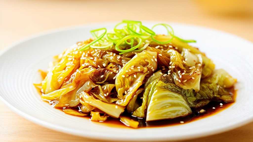 Stir-Fried Cabbage with Oyster Sauce