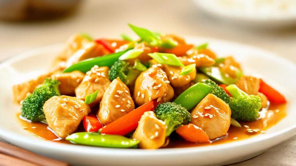 Ginger Chicken Stir Fry