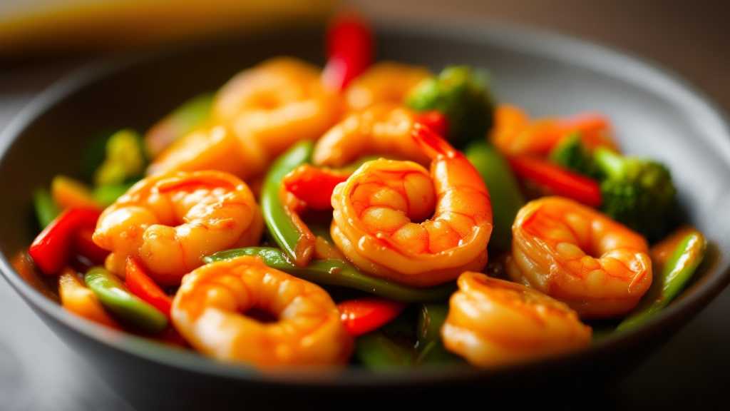Garlic Shrimp Stir Fry