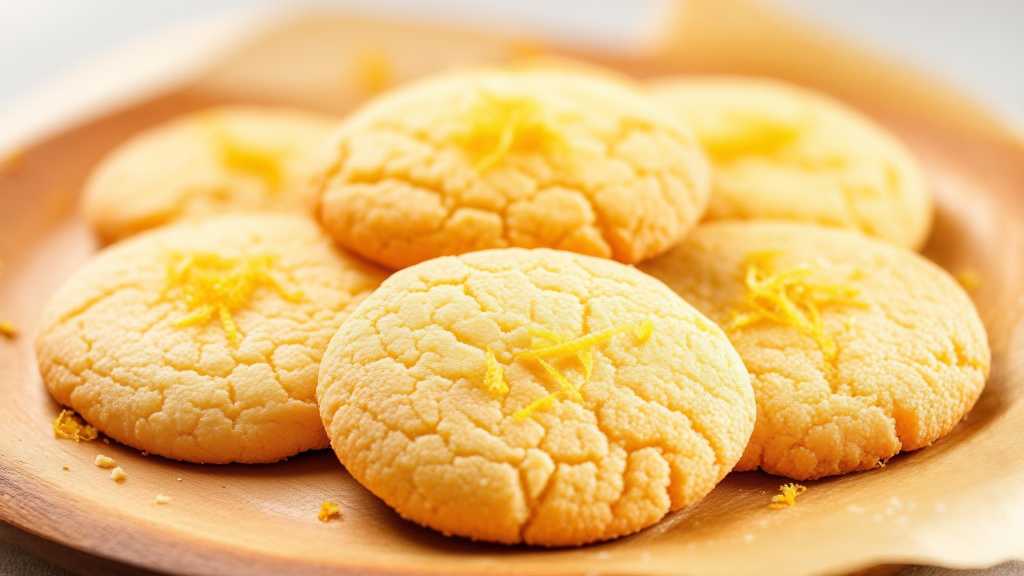 Flourless Lemon Almond Cookies