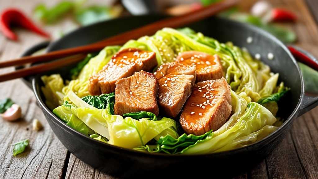 Cabbage Stir Fry with Pork