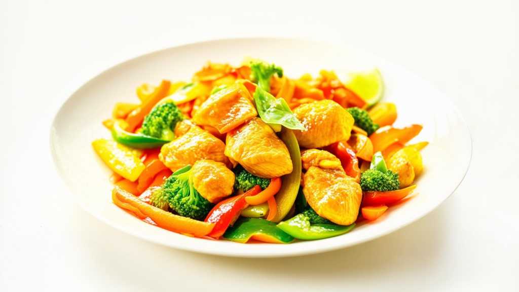 Turmeric Chicken Stir Fry