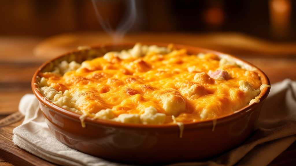 Keto Cauliflower Chicken Cordon Bleu Casserole