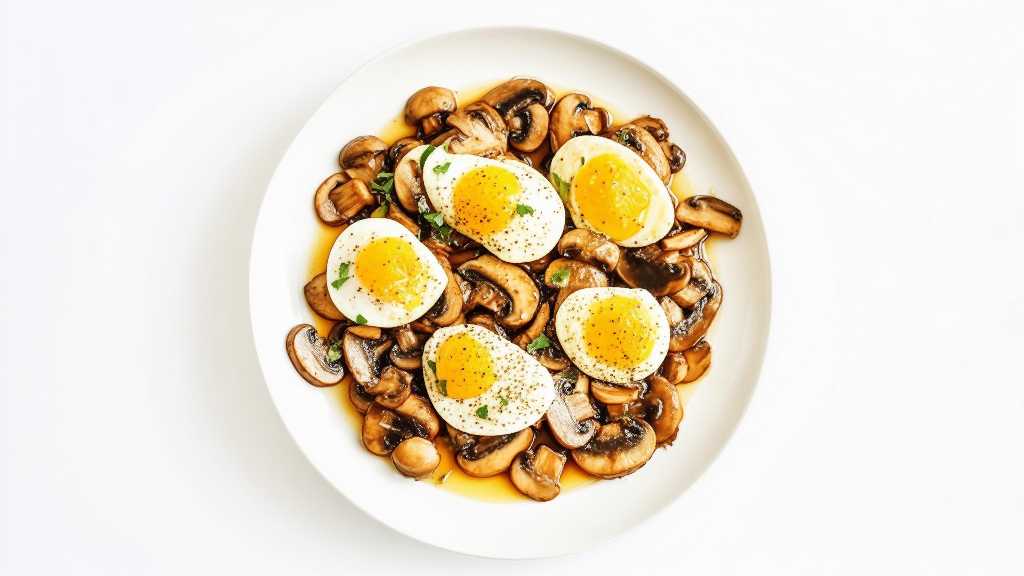 Mushroom and Egg Yolks Stir Fry