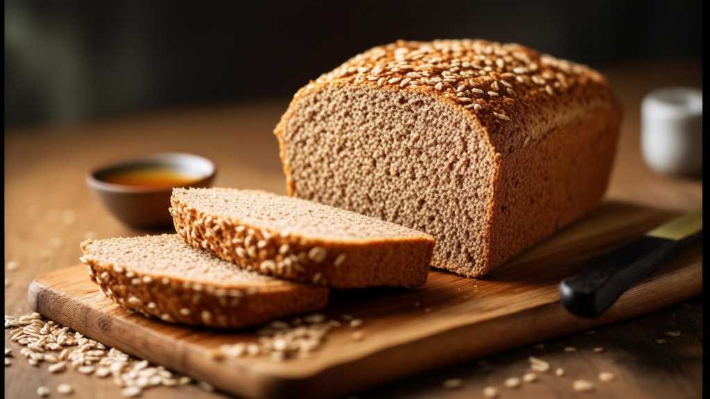 Low Carb Vinegar and Wheat Bran Bread