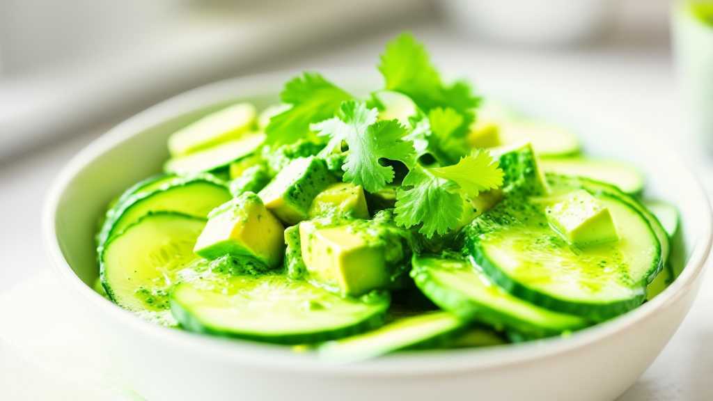 Cucumber Avocado Salad