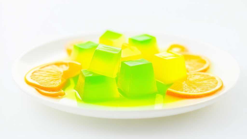 Chayote and Citrus Agar Jelly