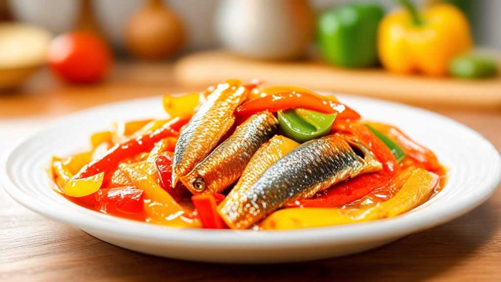 Sardine and Bell Pepper Stir Fry