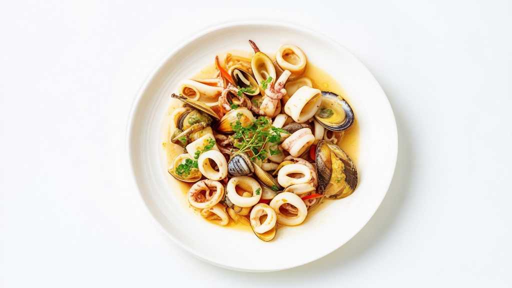 Squid and Limpet Stir Fry