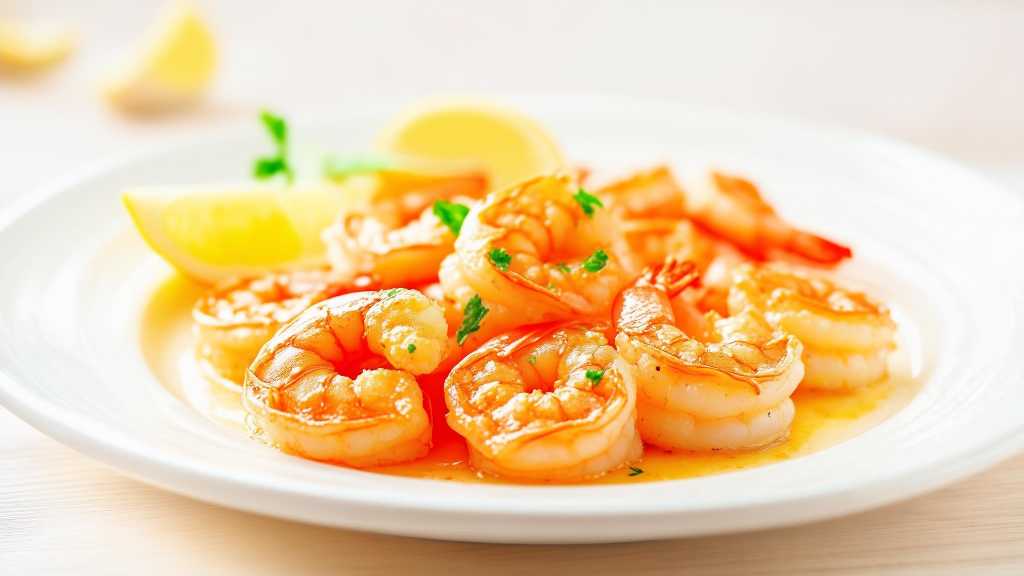 Garlic Butter Shrimp Skillet