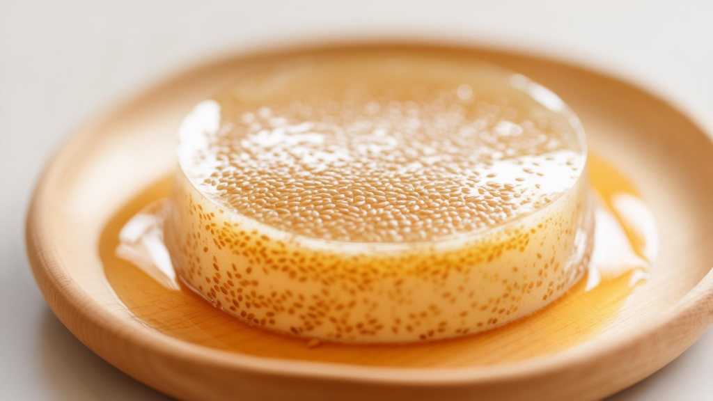 Gelatin Dessert with Flaxseed