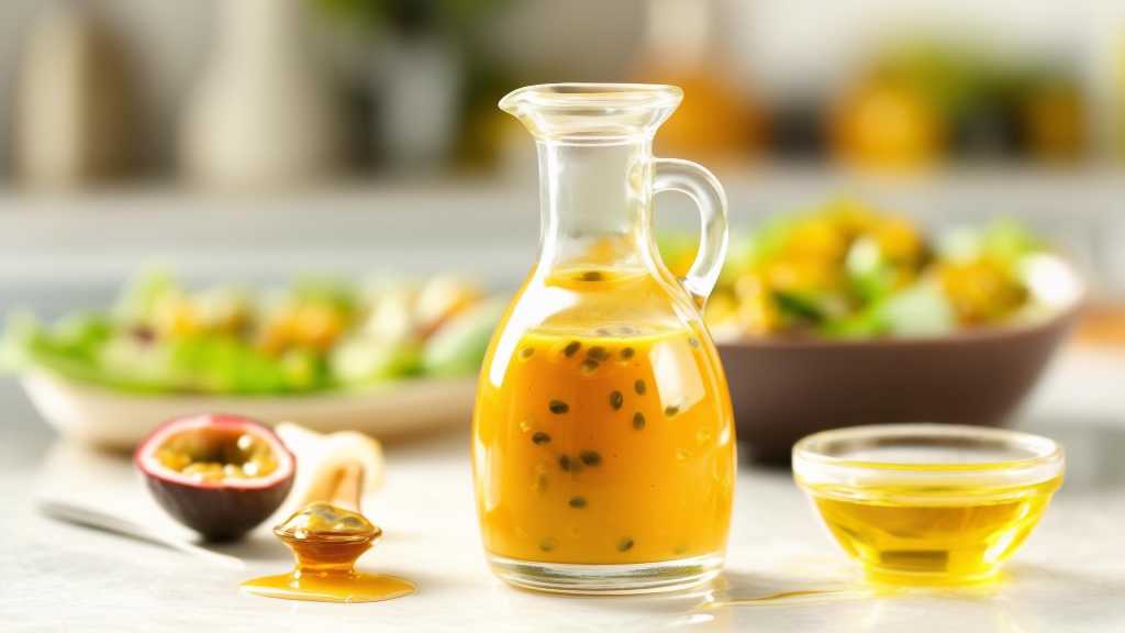 Passion Fruit Vinaigrette Salad Dressing