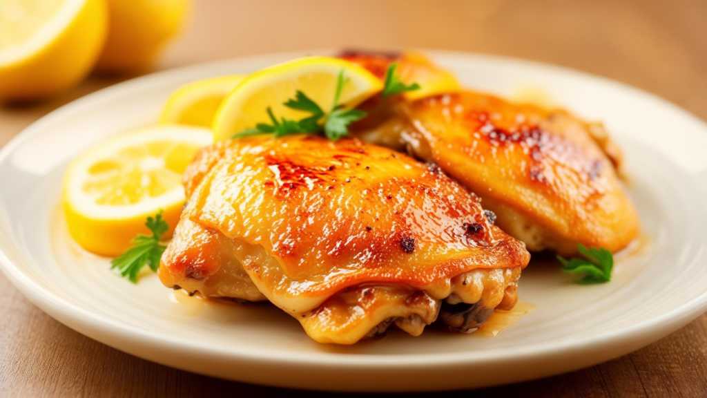 Stevia Lemon Chicken Thighs