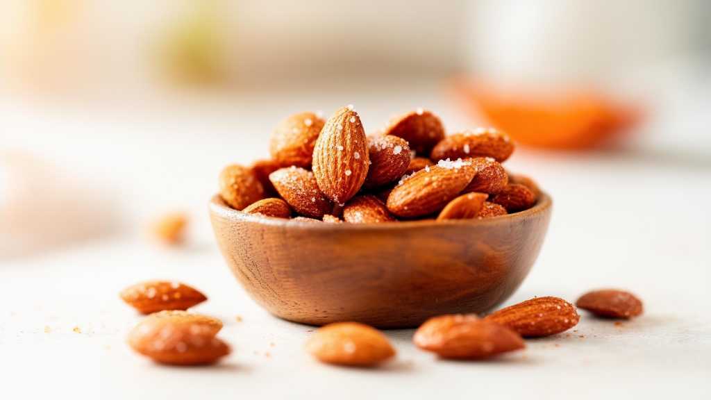 Cayenne and Salt Roasted Almonds
