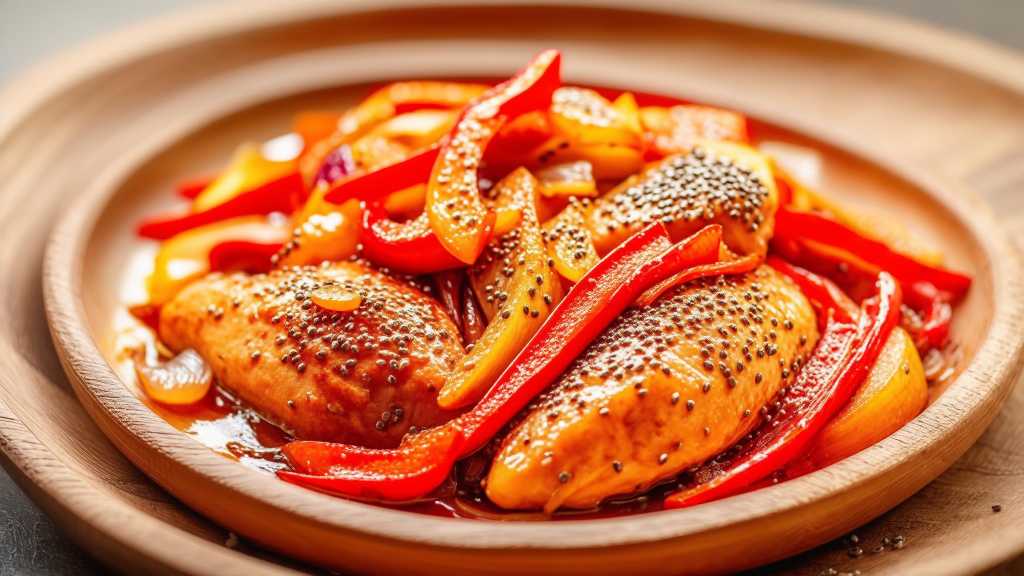 Spicy Chia Seed Stir Fry
