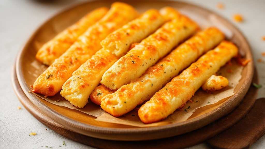 Low Carb Cauliflower Breadsticks