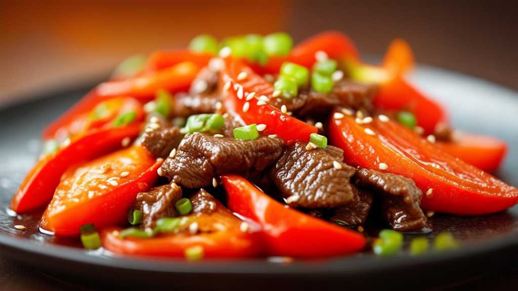 Low Carb Tomato and Soy Beef Stir Fry
