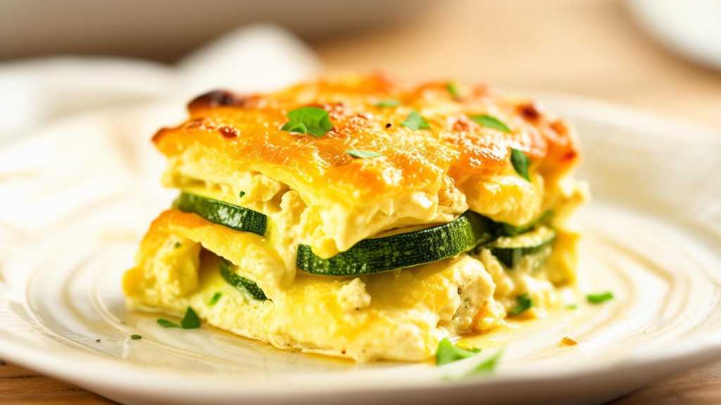 Low Carb Zucchini and Cheese Casserole