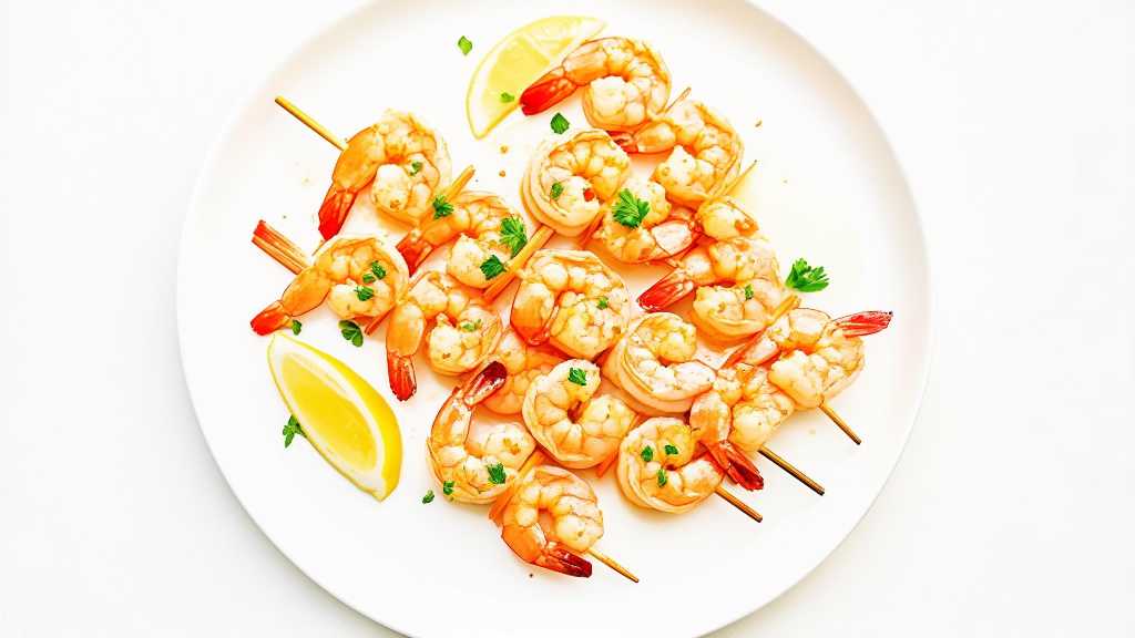 Garlic Shrimp Skewers