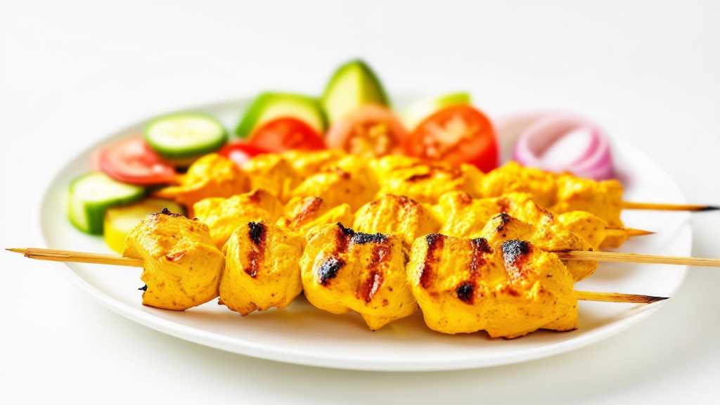 Turmeric Chicken Skewers