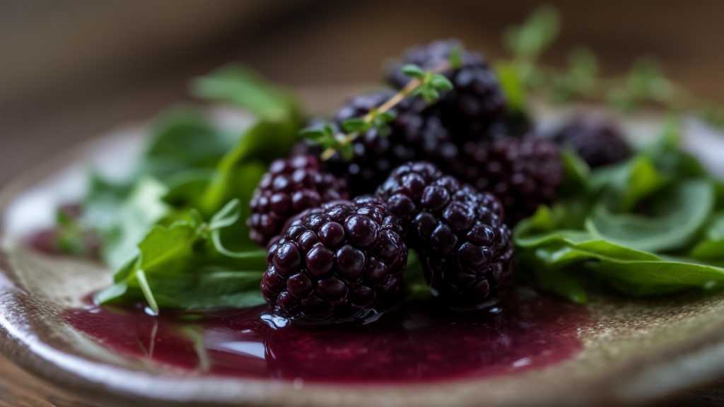 Blackberry Vinegar Salad Dressing