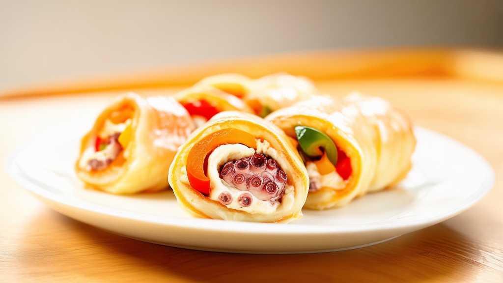 Stuffed Octopus Rolls