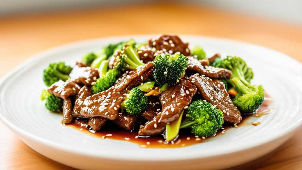 Stir Fry Beef with Broccoli and Oyster Sauce