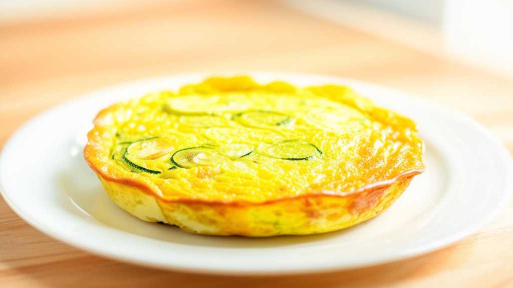 Leek and Zucchini Frittata