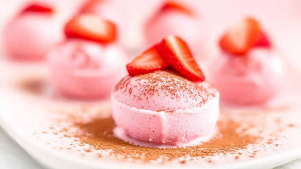 Strawberry Keto Fat Bomb Bites