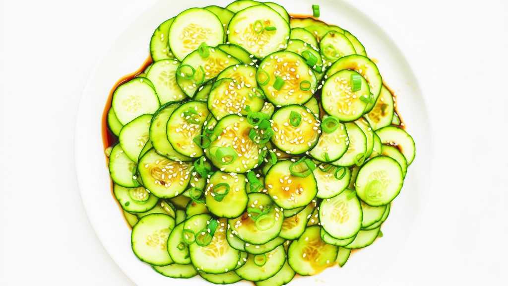 Asian Cucumber Salad with Soy Sauce