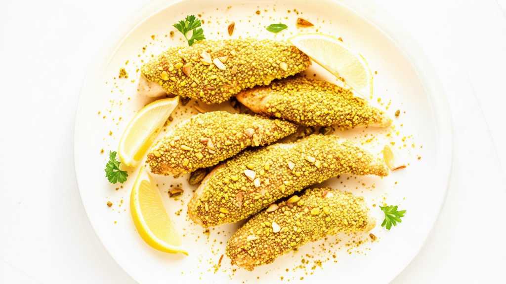 Pistachio-Crusted Chicken Tenders