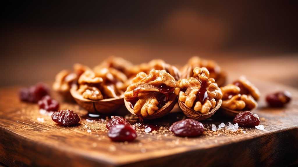Port Wine Stuffed Walnuts & Brazil Nuts