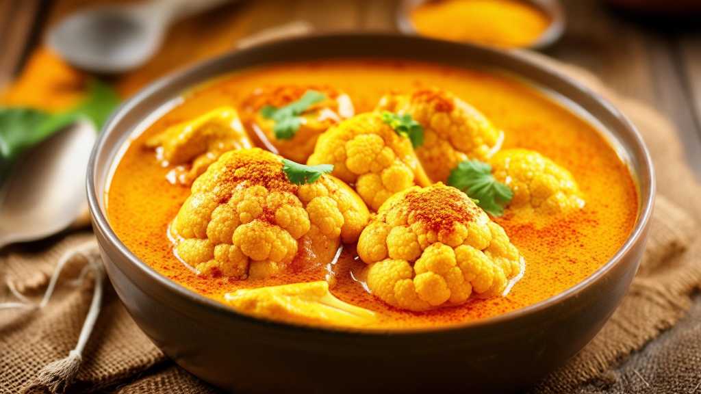 Cauliflower and Chicken Curry