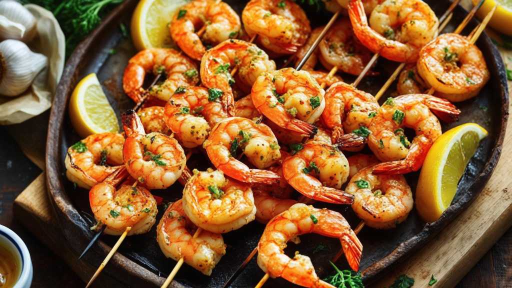Herb-Grilled Shrimp Skewers