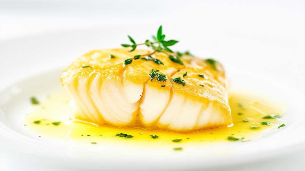 Cod with Ginger and Herbs