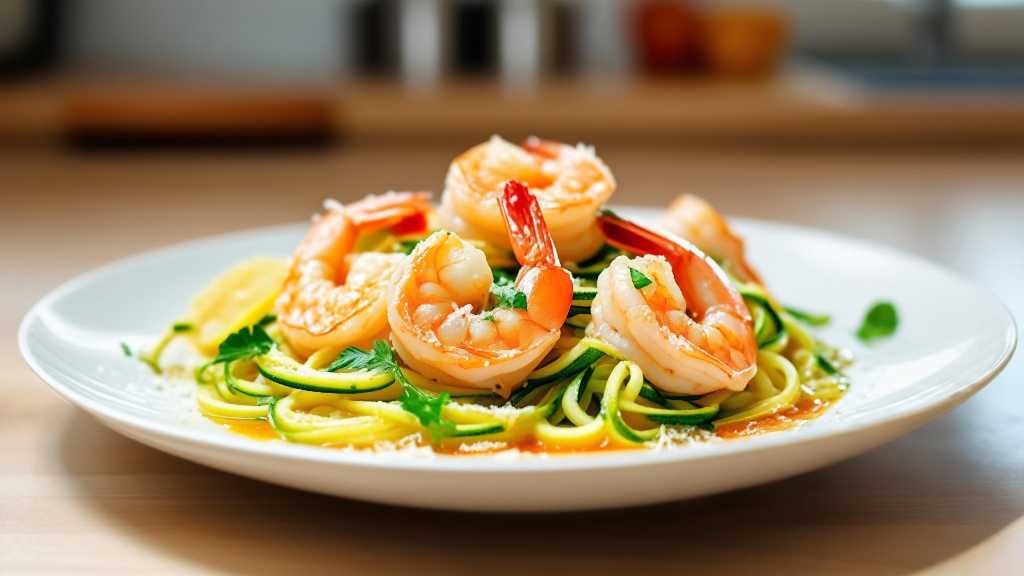 Shrimp Scampi Zoodles