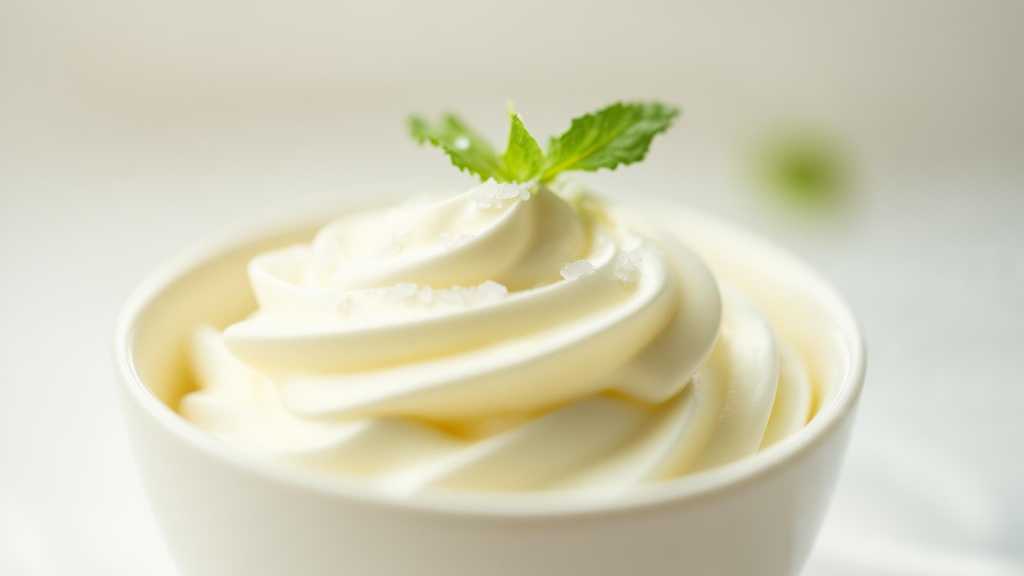 Keto Whipped Cream with Sea Salt and Stevia