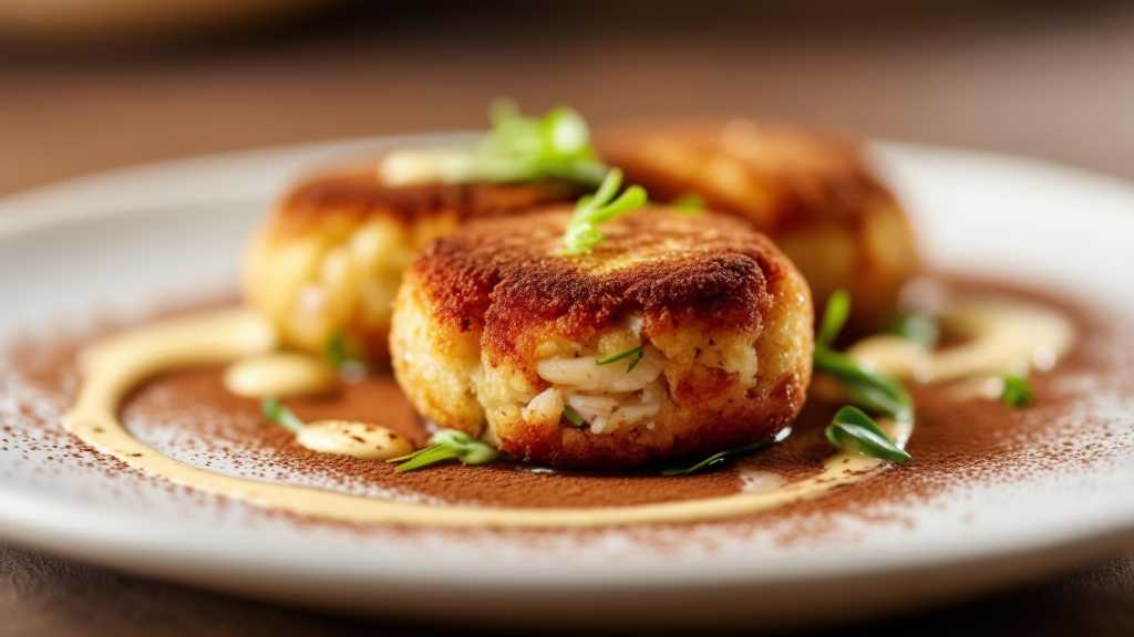 Crab and Cocoa Lobster Cakes