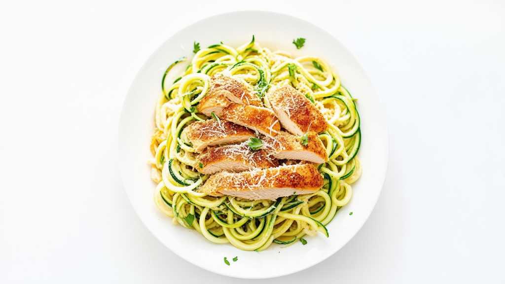 Chicken Alfredo Zoodles