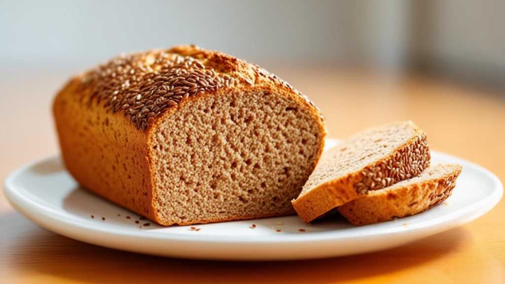 Flaxseed and Wheat Bran Bread