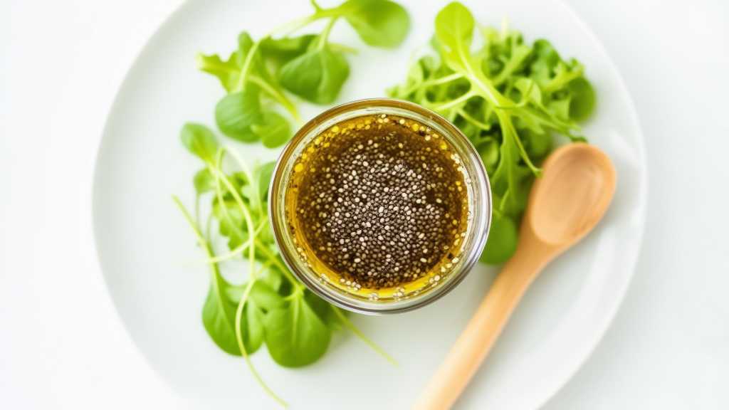 Chia Seed and Olive Oil Salad Dressing