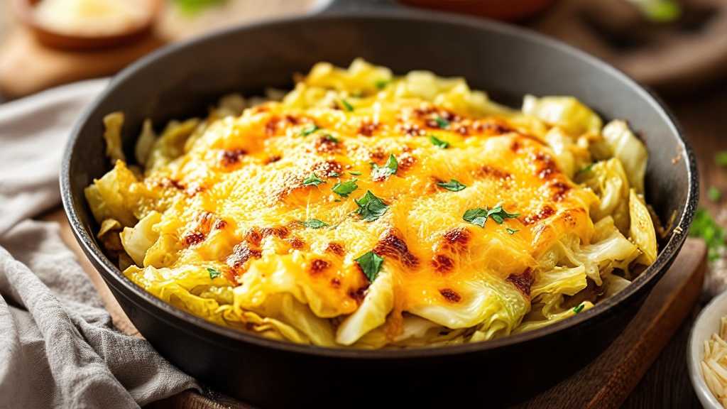 Cabbage and Cheese Stir Fry