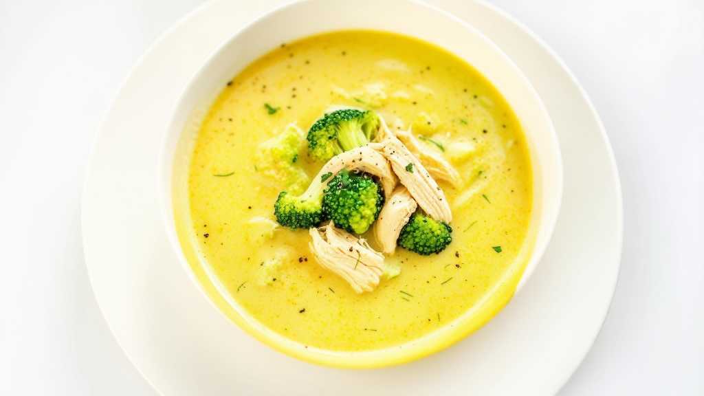Creamy Chicken and Broccoli Soup