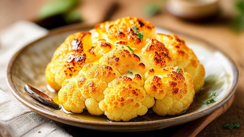 Butter Roasted Cauliflower