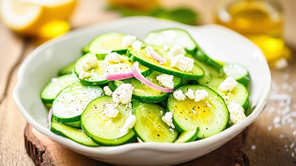 Cucumber and Feta Salad