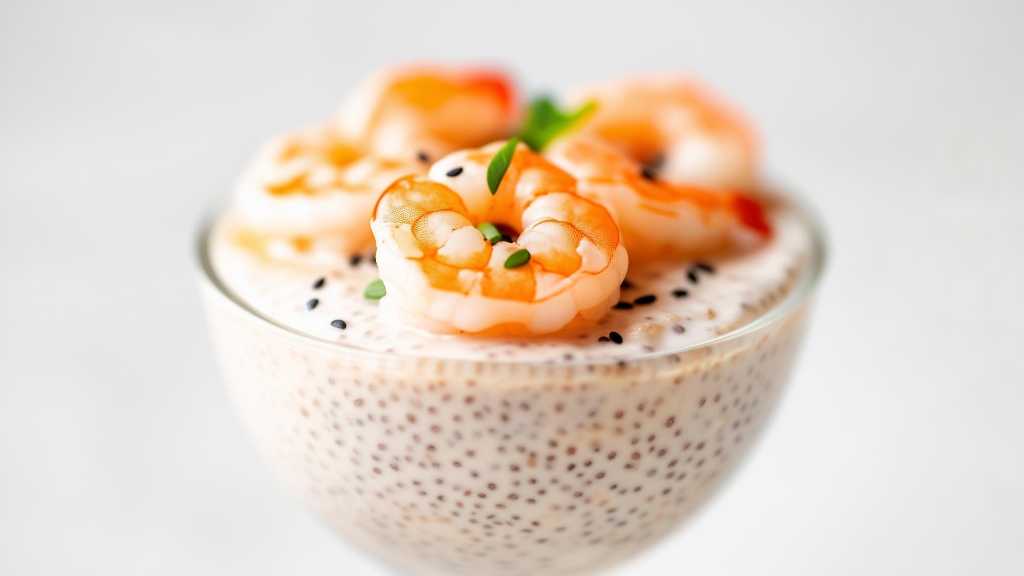 Shrimp Chia Pudding