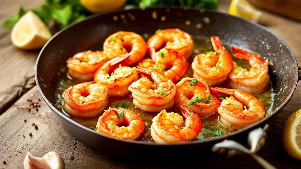 Garlic Shrimp Skillet