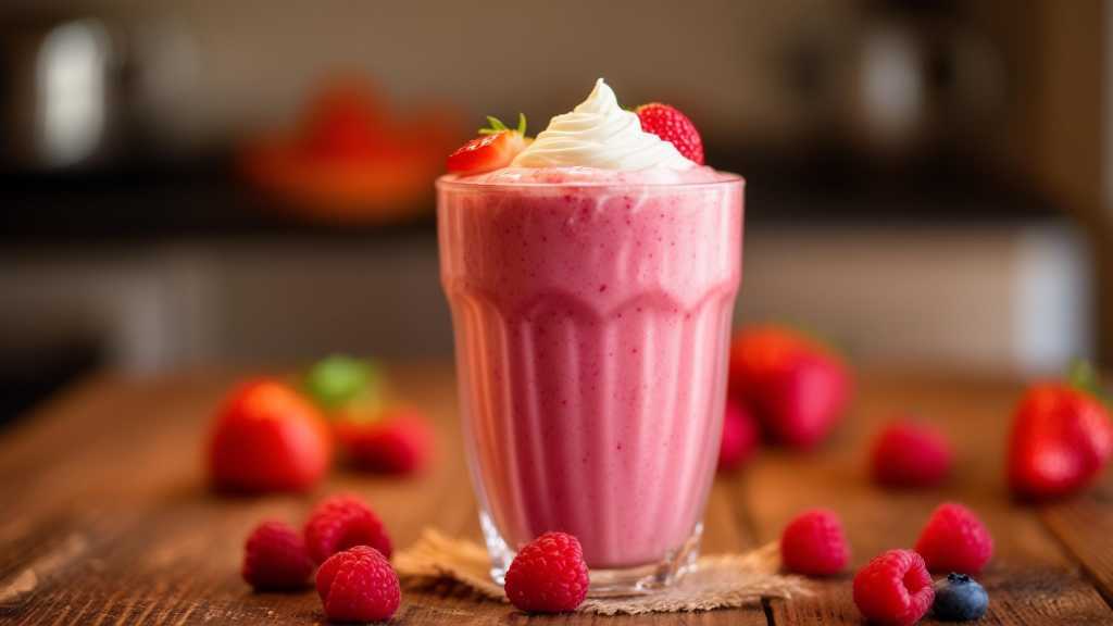 Red Fruits Milkshake