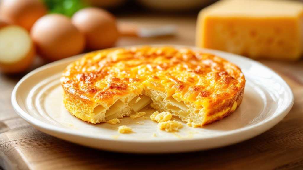 Cheese and Turnip Frittata